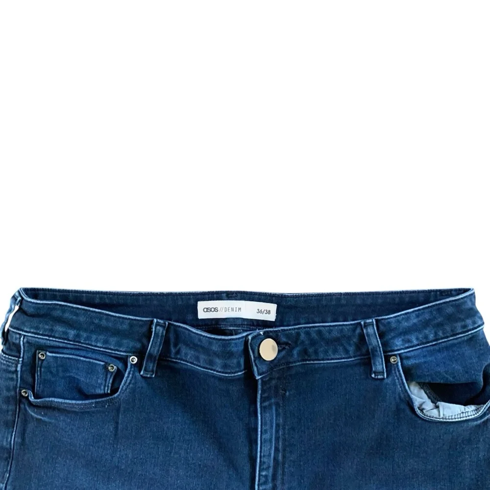 ASOS Dark Blue Skinny Jeans - Picture 2 of 3